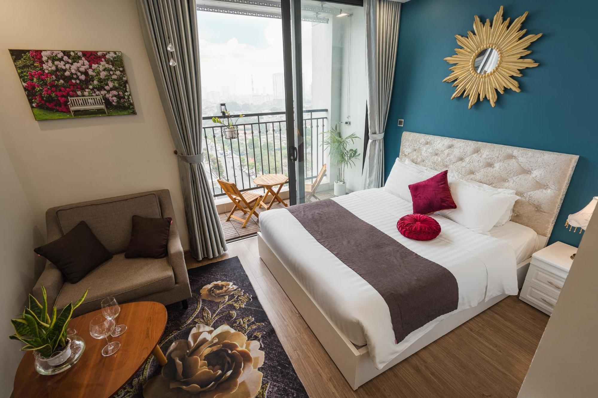 Rosee House -Luxury Apartment In Vinhomes Greenbay Hanói Exterior foto