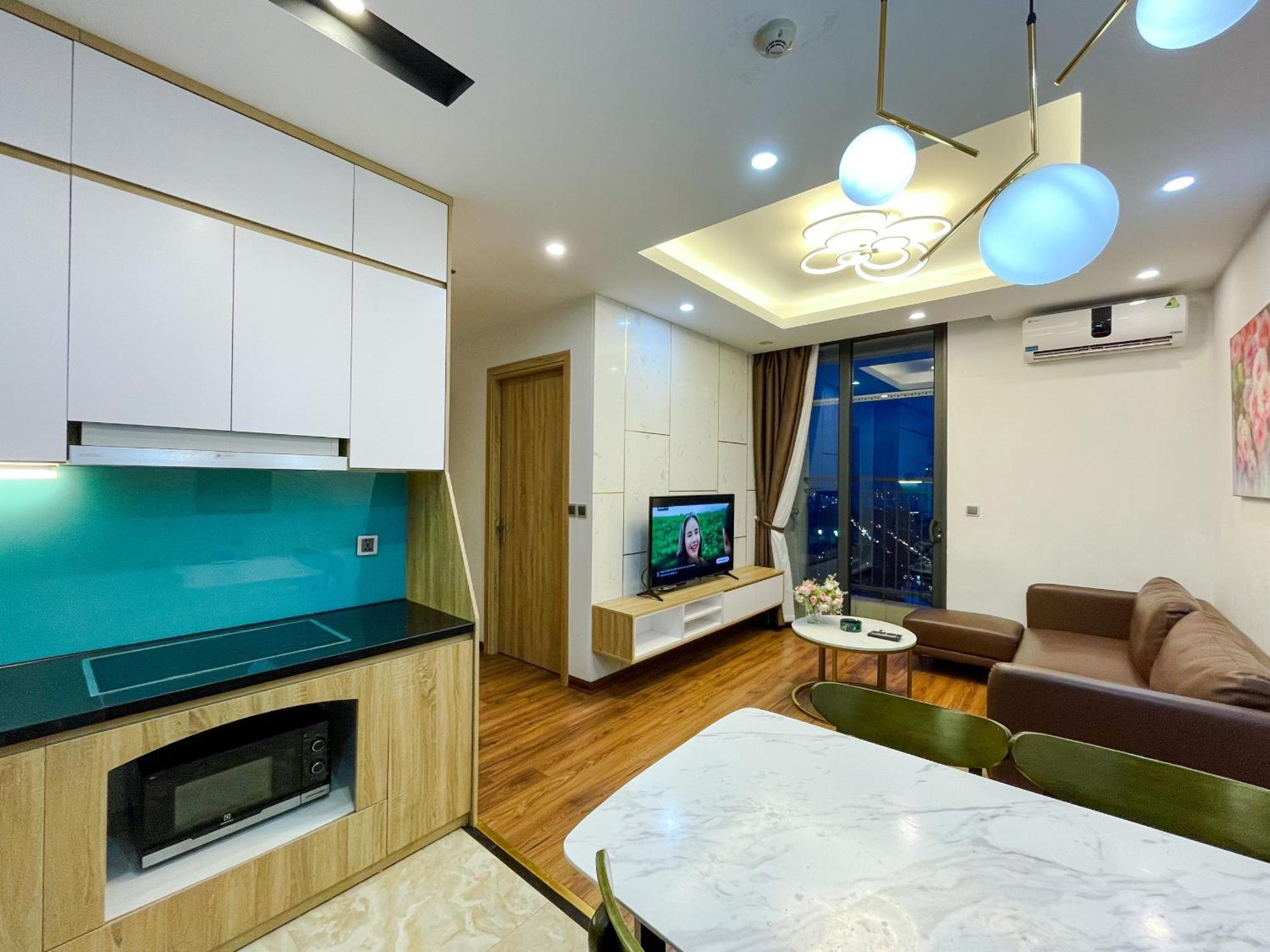 Rosee House -Luxury Apartment In Vinhomes Greenbay Hanói Exterior foto